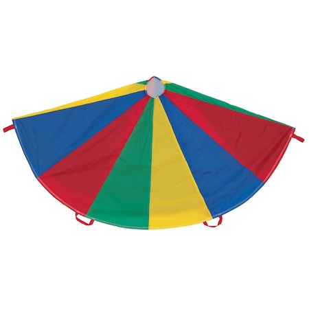 Champion Sports Multi-Colored Parachute, 12 Foot Diameter, 12 Handles NP12